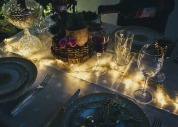 Ideas para decorar la mesa navideña  en tiempos de pandemia