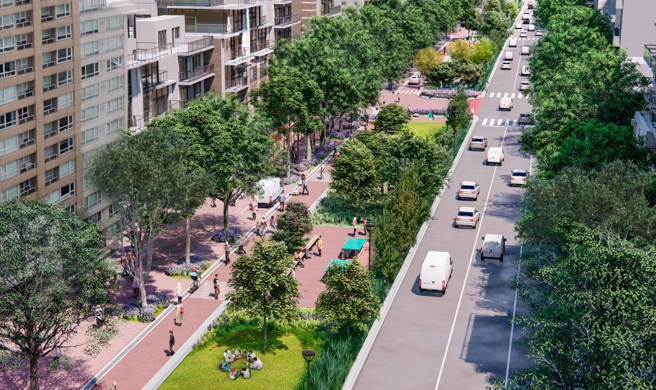 Más verde para Caballito: cómo será el proyecto que se extenderá sobre Honorio Pueyrredón