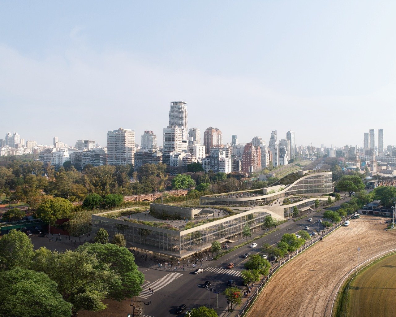 De estacionamiento a parque público: el detrás de escena de Ámbito Gigena, el ambicioso proyecto frente al Hipódromo de Palermo